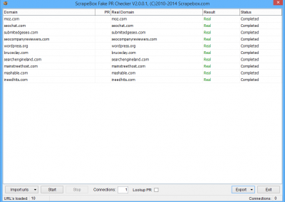 Fake PageRank Checker